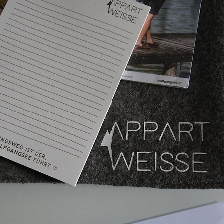 Appart Weisse Urlauben am Wolfgangsee Sankt Gilgen Bagian luar foto