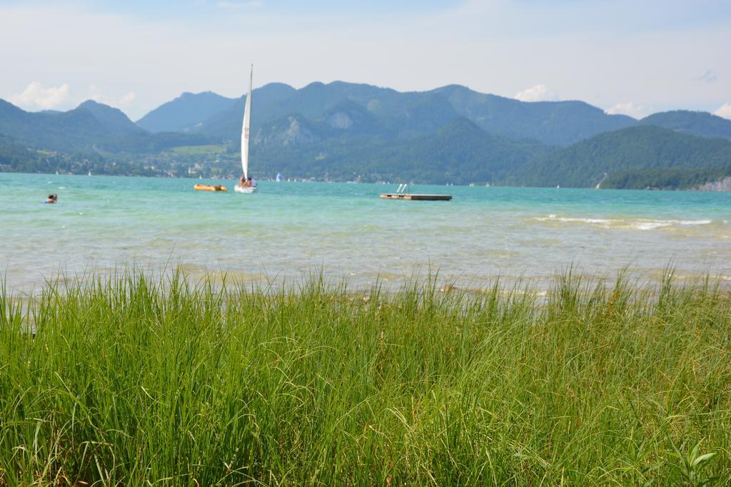 Appart Weisse Urlauben am Wolfgangsee Sankt Gilgen Bagian luar foto